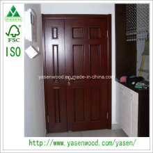 Double Leaf China Hotsale Wood Entrance Doors